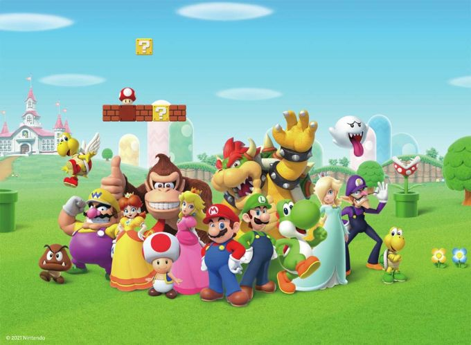 Super Mario Eventyrs Puzzle 200 brikker version 2