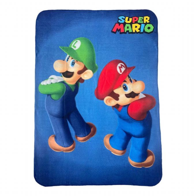 Super Mario Fleece Tæppe 140x100cm