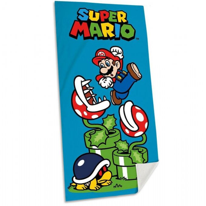 Se Super Mario Håndklæde 70x140cm hos Eurotoys