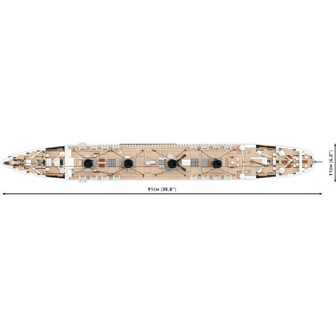 1686 R.M.S. Titanic 3260 Klodser version 4