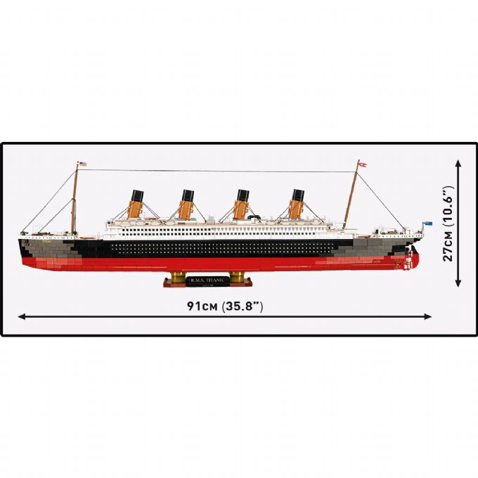 1686 R.M.S. Titanic 3260 Klodser version 5