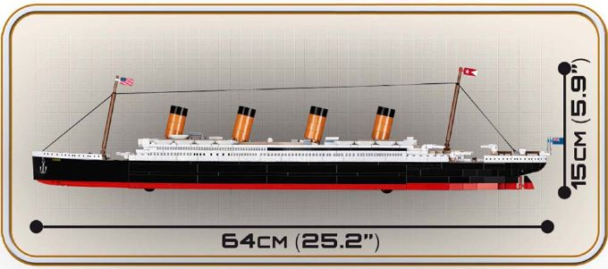 RMS Titanic 722 tegelstenar version 4