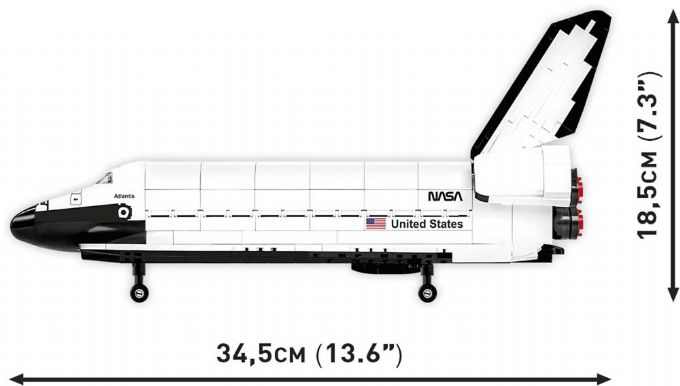 NASA rymdfrjan Atlantis version 4
