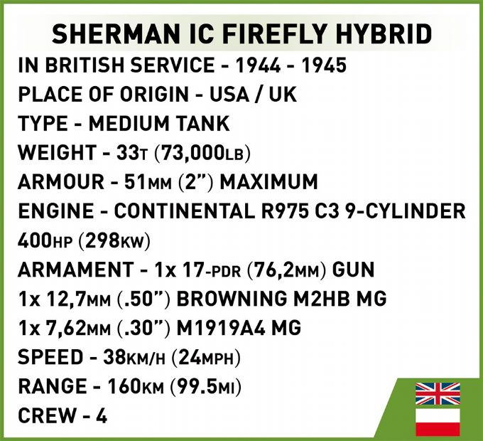 Sherman IC Firefly -hybridi version 9