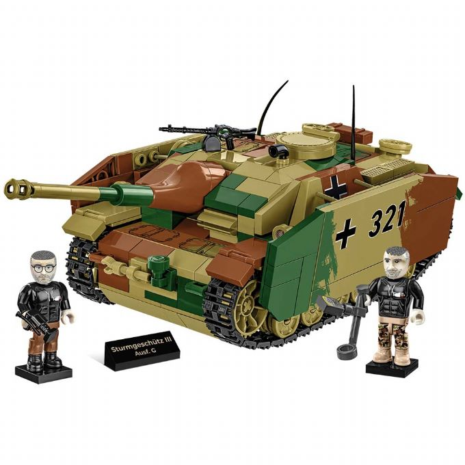 Sturmgeschütz III Ausf.G Cobi byggeklosser andre verdenskrig 2285
