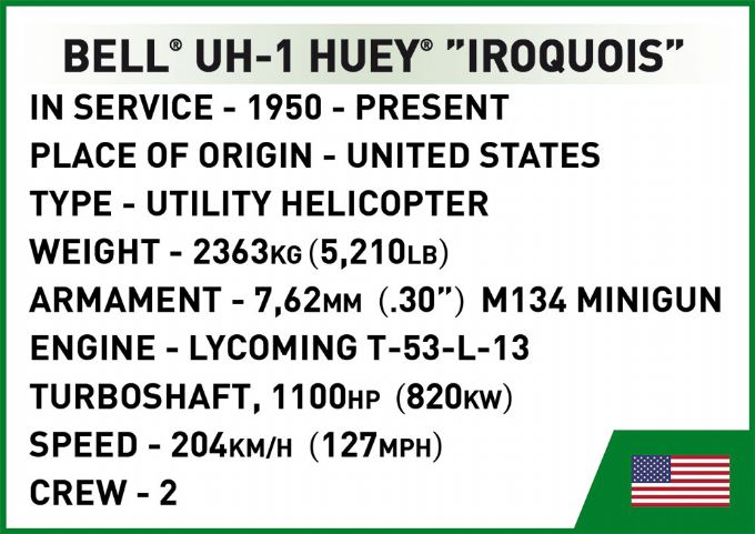 Bell UH-1 Huey Irokesen version 14