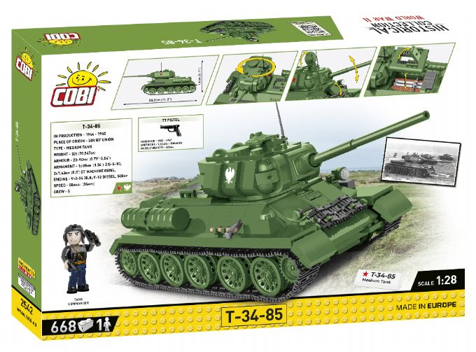 Tank T-34-85 version 3