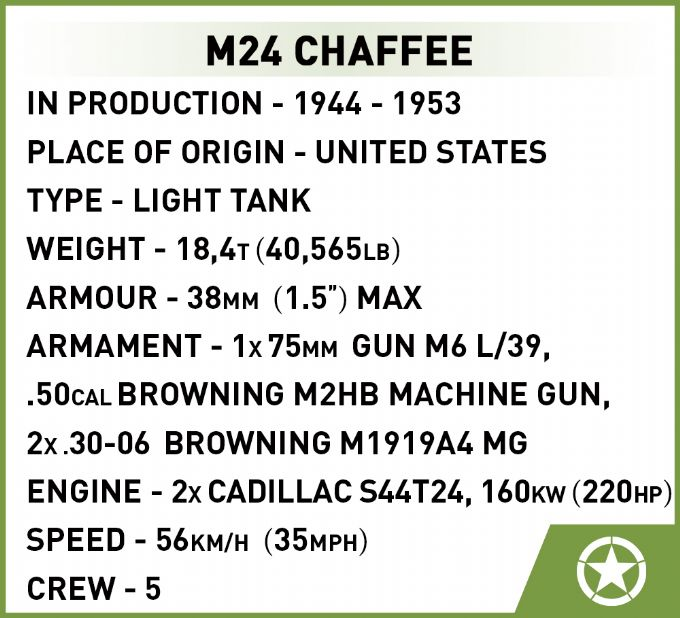 M24 Chaffee version 9
