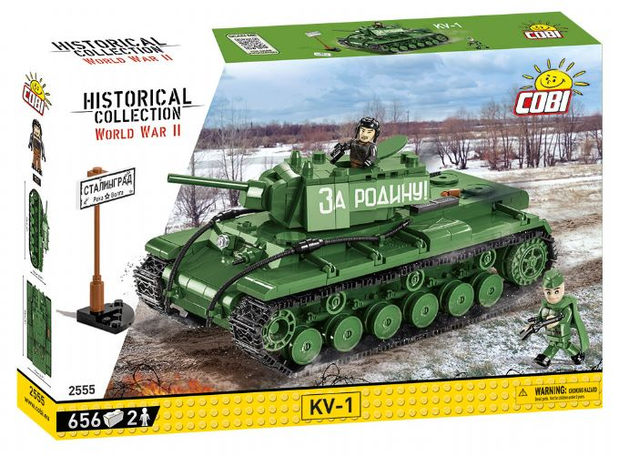 KV-1 sovjetisk stridsvagn version 2