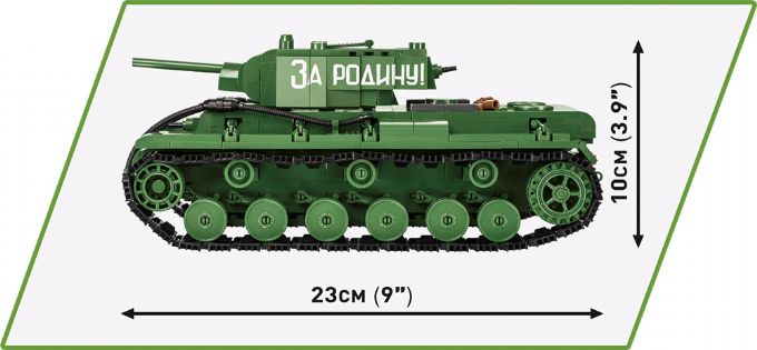 KV-1 sovjetisk stridsvagn version 4