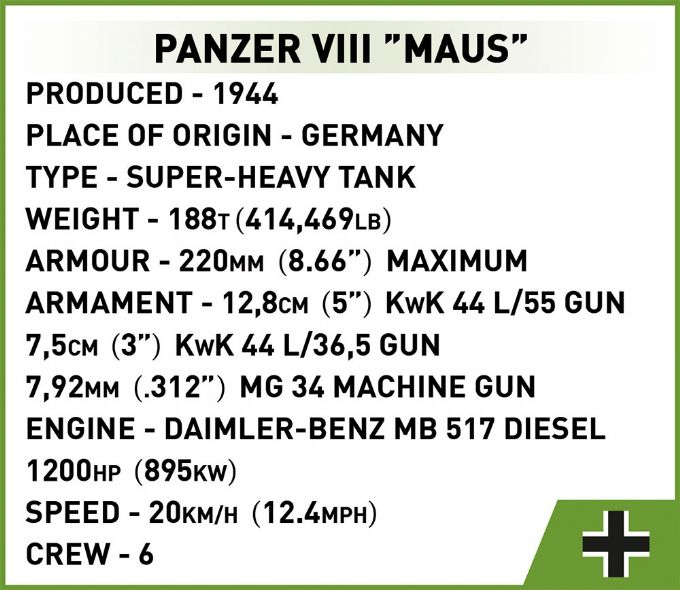 Panzer VIII MAUS version 11