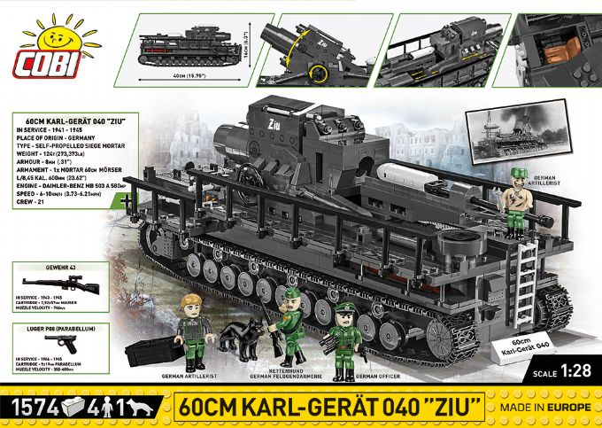 60 cm Karl-Gert - ZIU version 3