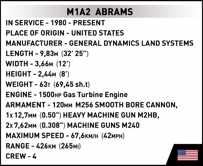 M1A2 Abrams tank version 11