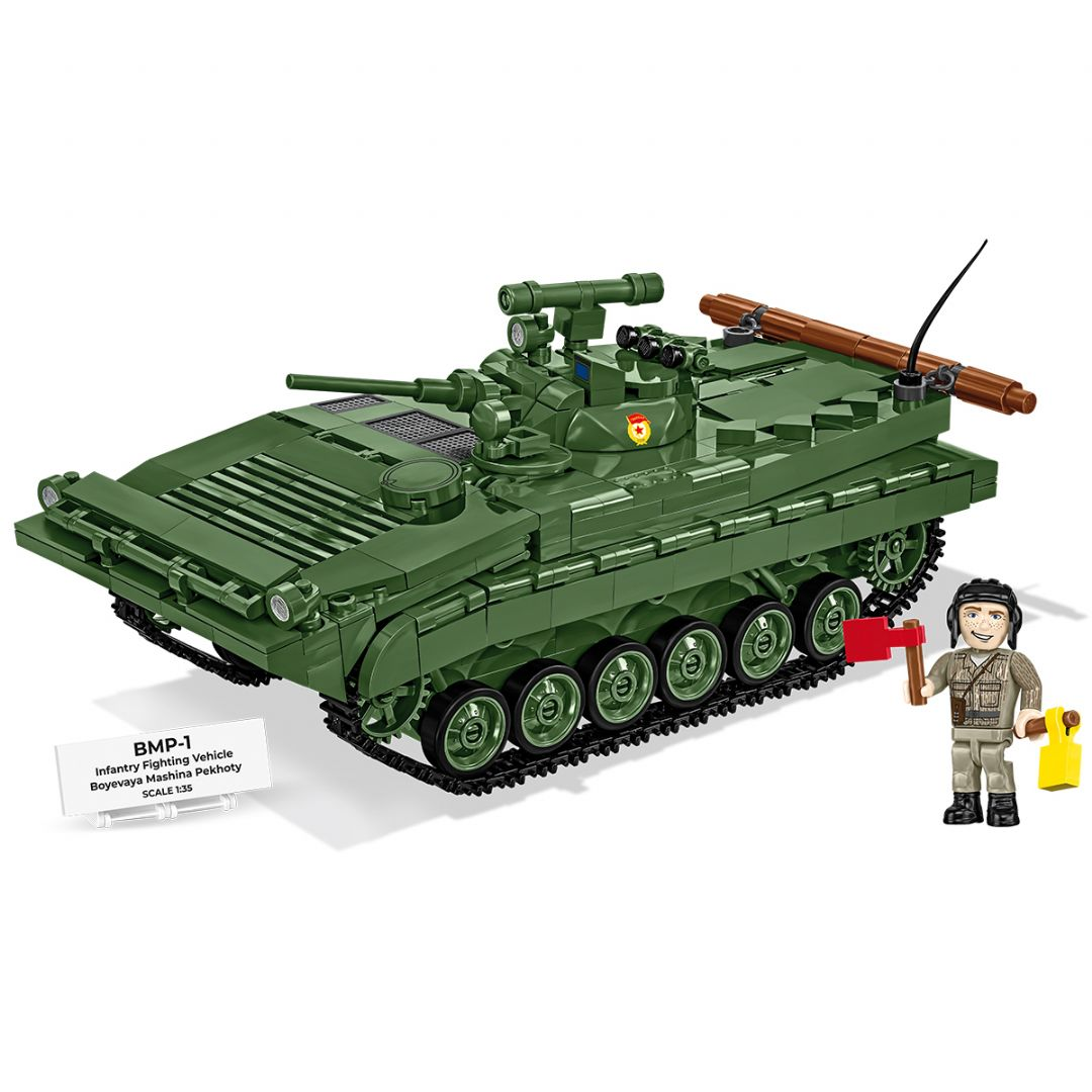 BMP-1 Panssarivaunu Leluastiasto COBI Armeija Rakennuspalikat 2631