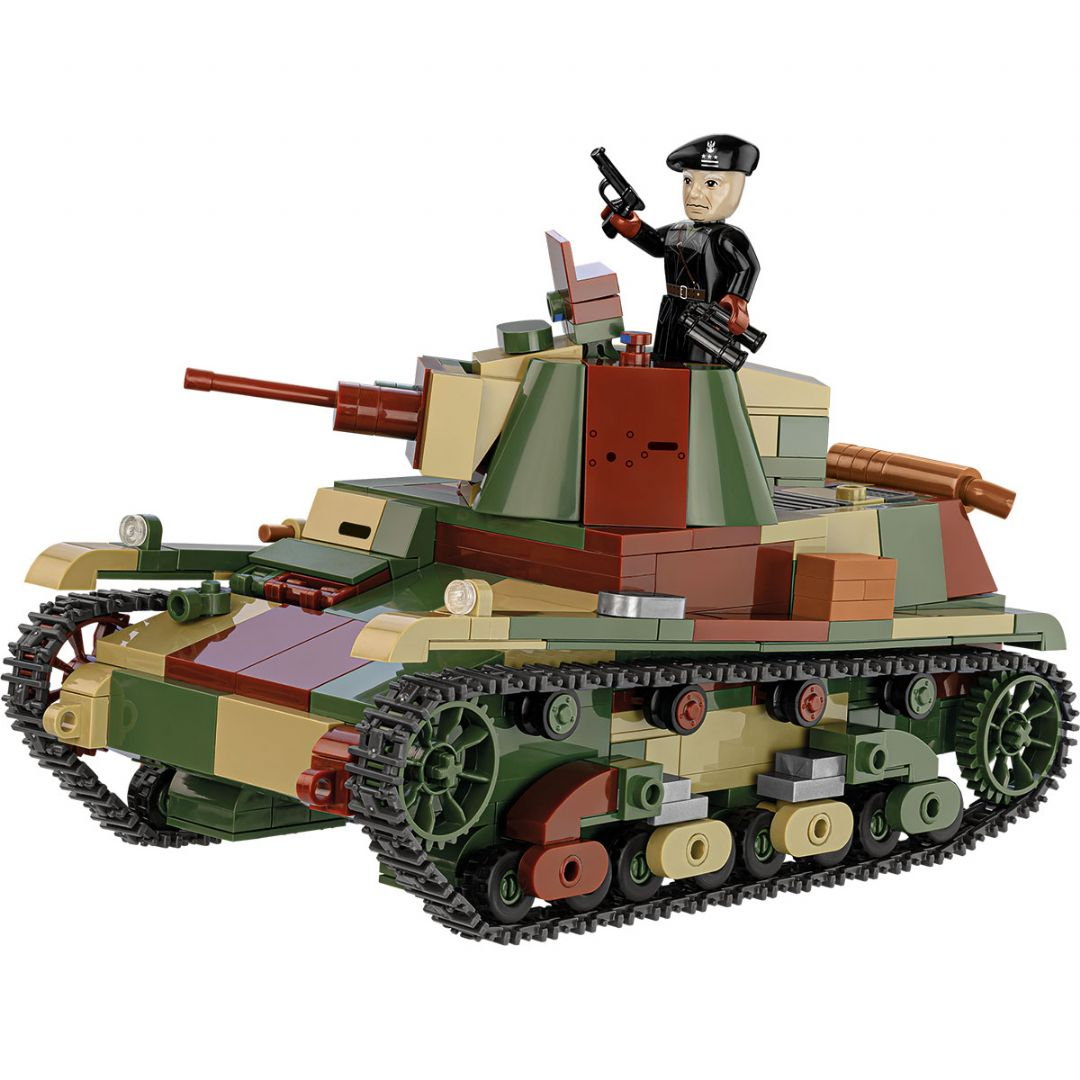 Kevyt tankki 7TP Cobi Rakennuspalikat Toisen maailmansodan 2661