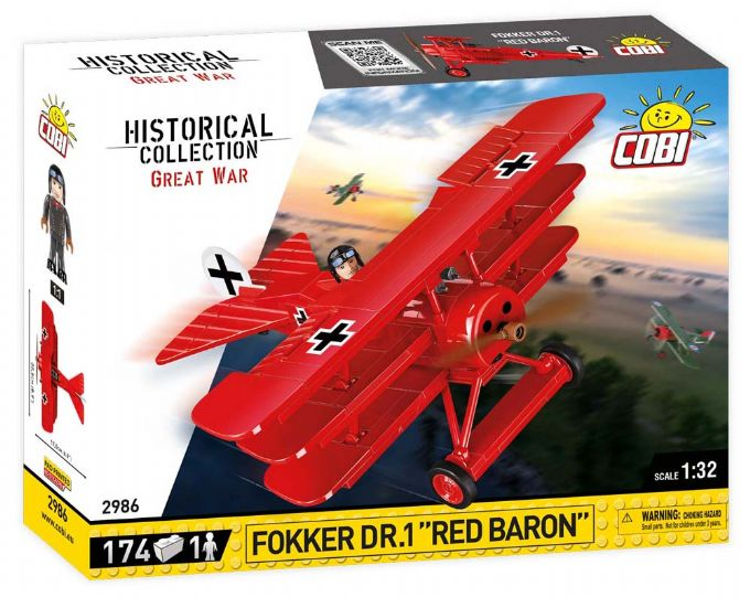 Fokker Dr. 1 punainen paroni version 2