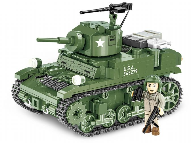 M3A1 Stuart Tank COBI Company Of Heroes 3048 Byggeklosser