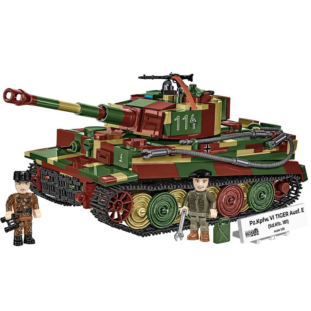 Panzerkampfwagen VI Tiger Ausf E Cobi Rakennussarjat 3124