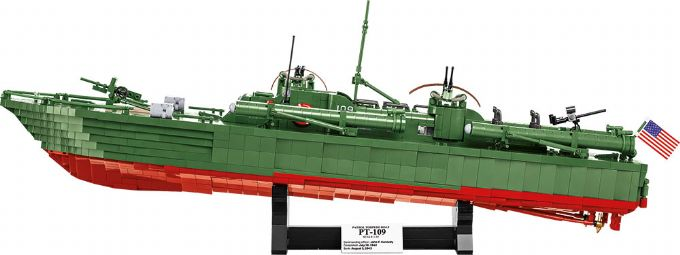 Patruljetorpedobåt PT-109 COBI historiske byggeklosser 4825