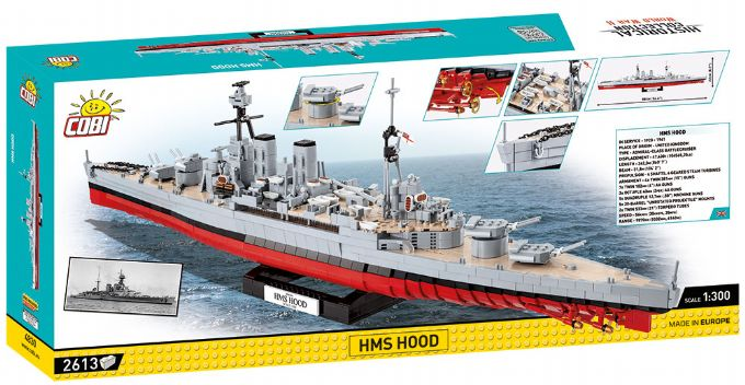 HMS Hood krigsskepp version 3