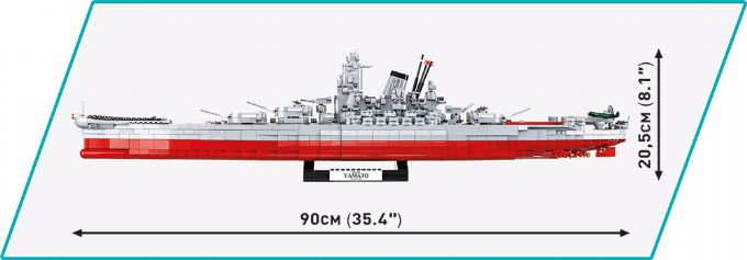 Japansk Krigsskib Yamato version 10