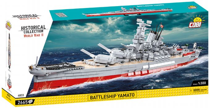 Japansk Krigsskib Yamato version 2