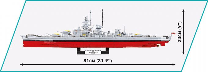 Gneisenau krigsskepp version 10