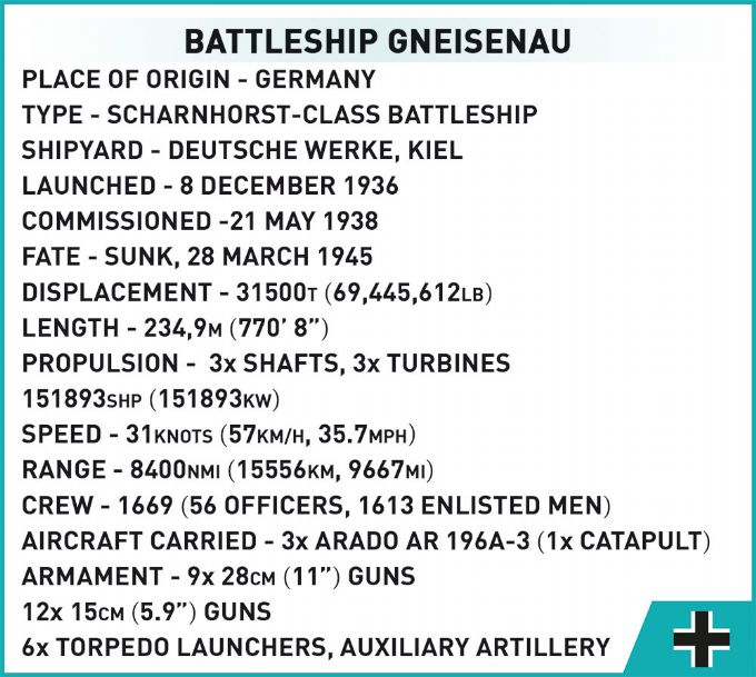 Gneisenau Warship version 11