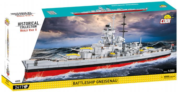 Gneisenau krigsskepp version 2