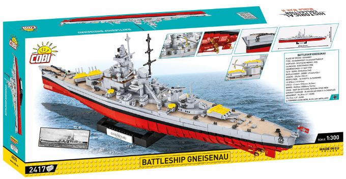 Gneisenau krigsskepp version 3