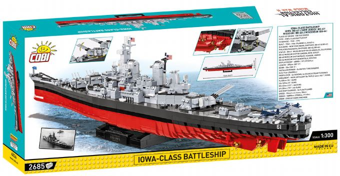 Iowa-Class Krigsskibe - 4 Modeller Exec. version 3