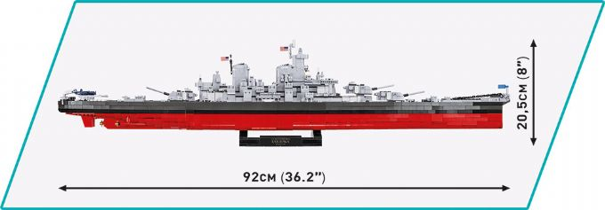 Iowa-klass krigsfartyg - 4 modeller Exec. version 9