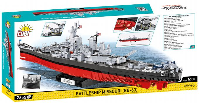USS Missouri Krigsskib version 3