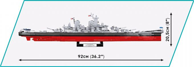 USS Missouri Krigsskib version 9