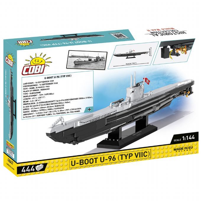 U-Boot U-96 Typ Viic version 2