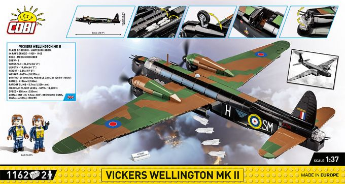 Vickers Wellington MK. II bombefly version 3