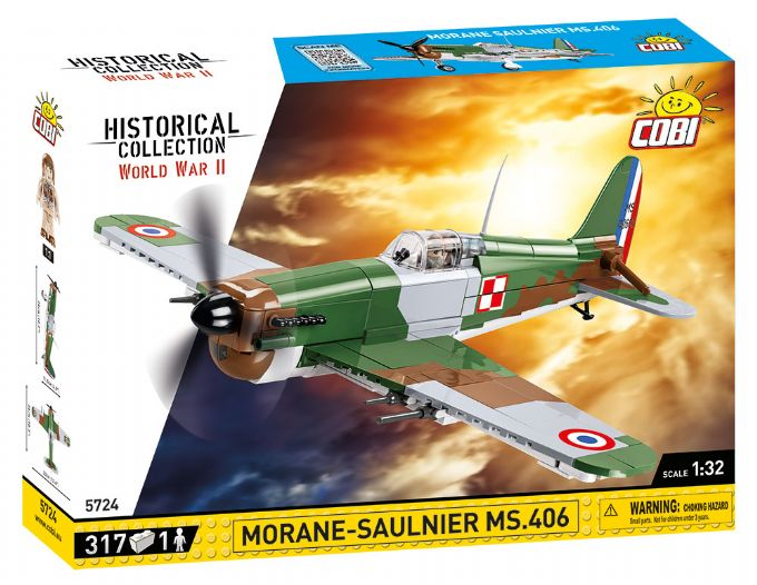 Sauliner MS406 French fighter plane version 2