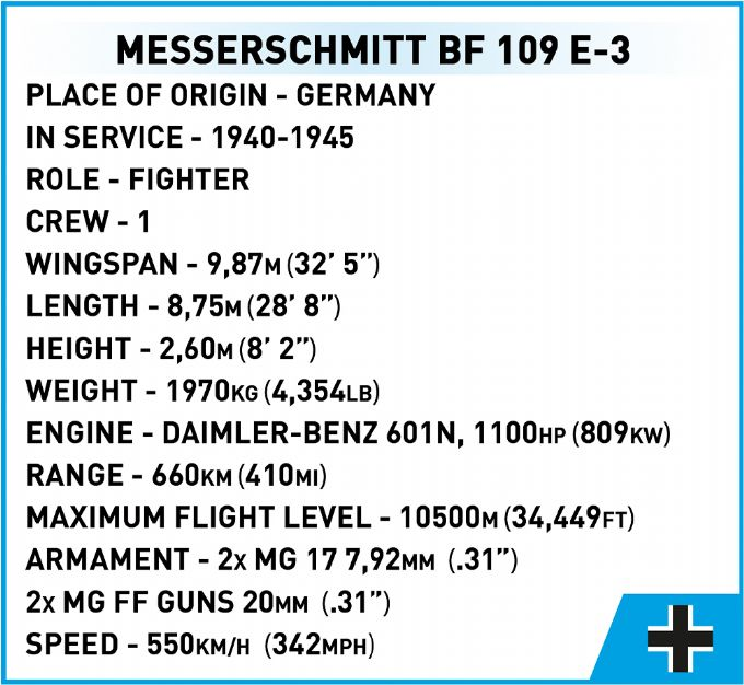 Messerschmitt BF109 version 12