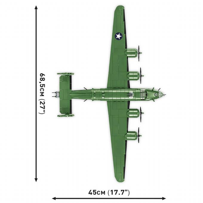 Konsolidierter B-24 Liberator - Cobi Bausteine 2. Weltkrieg 57 Shop ...