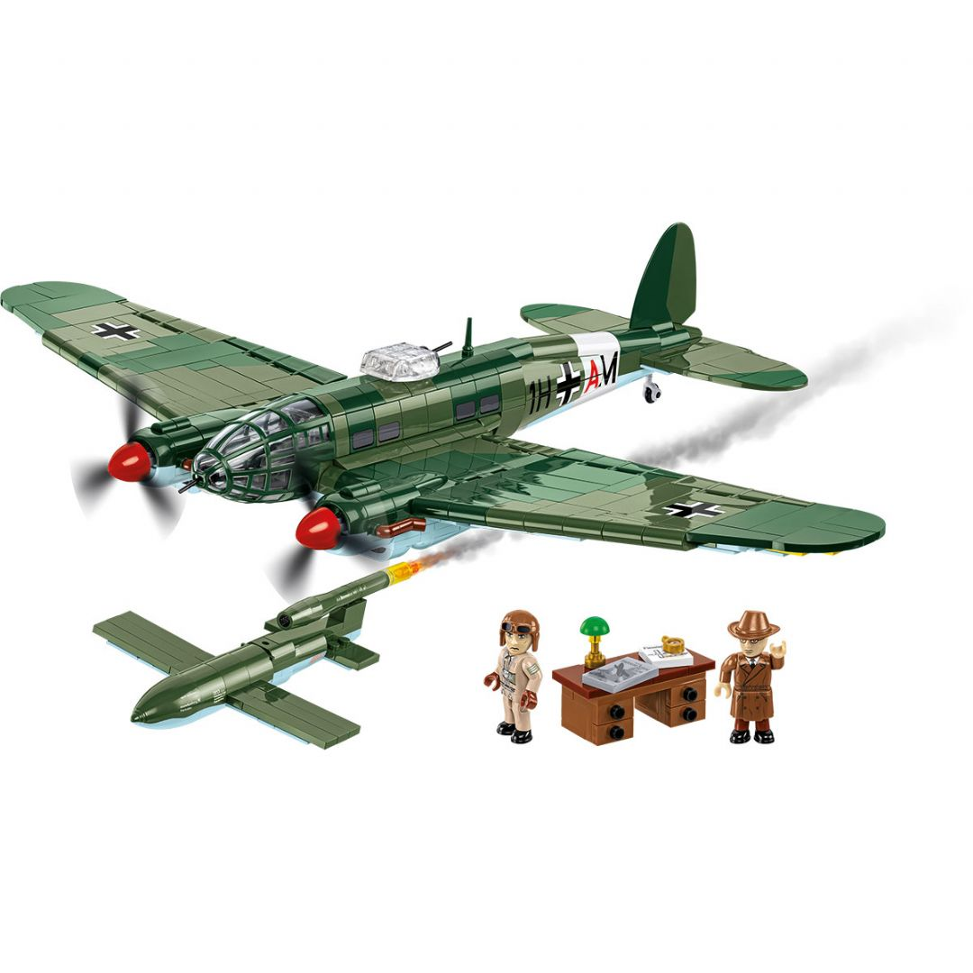 Heinkel HE 111 H-22 V1 lentopommilla Cobi Rakentajasarjat Toisen maailmansodan 5771