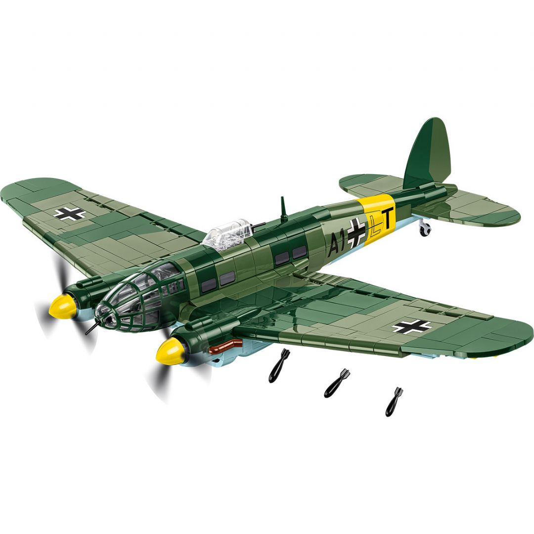 Heinkel HE 111 H-3 Cobi Rakennuspalikat Toisen maailmansodan aikakaus