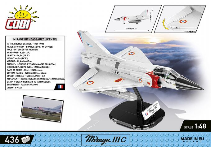 Mirage IIIC Cigognes version 3