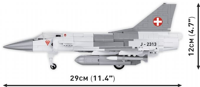 Mirage IIIS schweiziska flygvapnet version 4