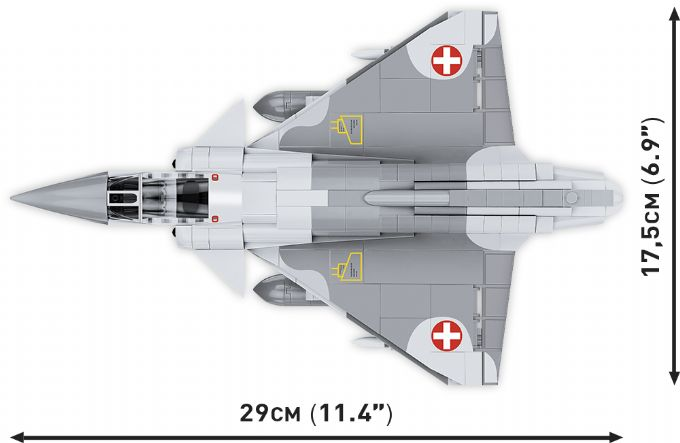 Mirage IIIS schweiziska flygvapnet version 5