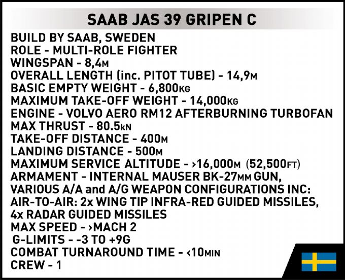 Saab JAS 39 Gripen C version 11
