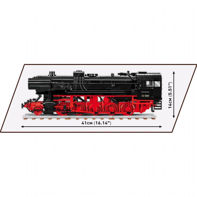 Dampflokomotive BR 52 1630 der version 3