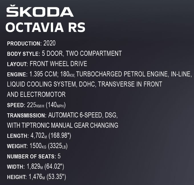 Skoda Octavia RS - Executive Edition version 11