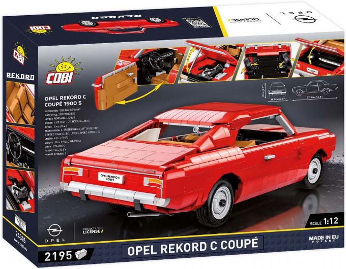 OPEL RECORD C COUPE version 3