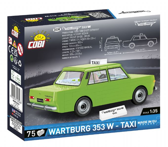 Wartburg 353W-Taxi version 3
