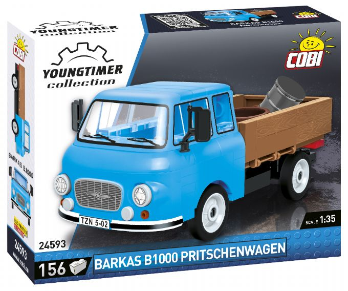 Barkas B1000 Flatbed - Pickup truck version 2